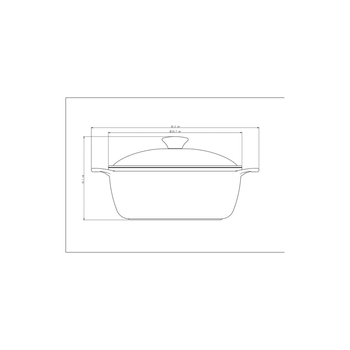 LYON Sautējamais katls 24 cm / 3.7 L – Zelta