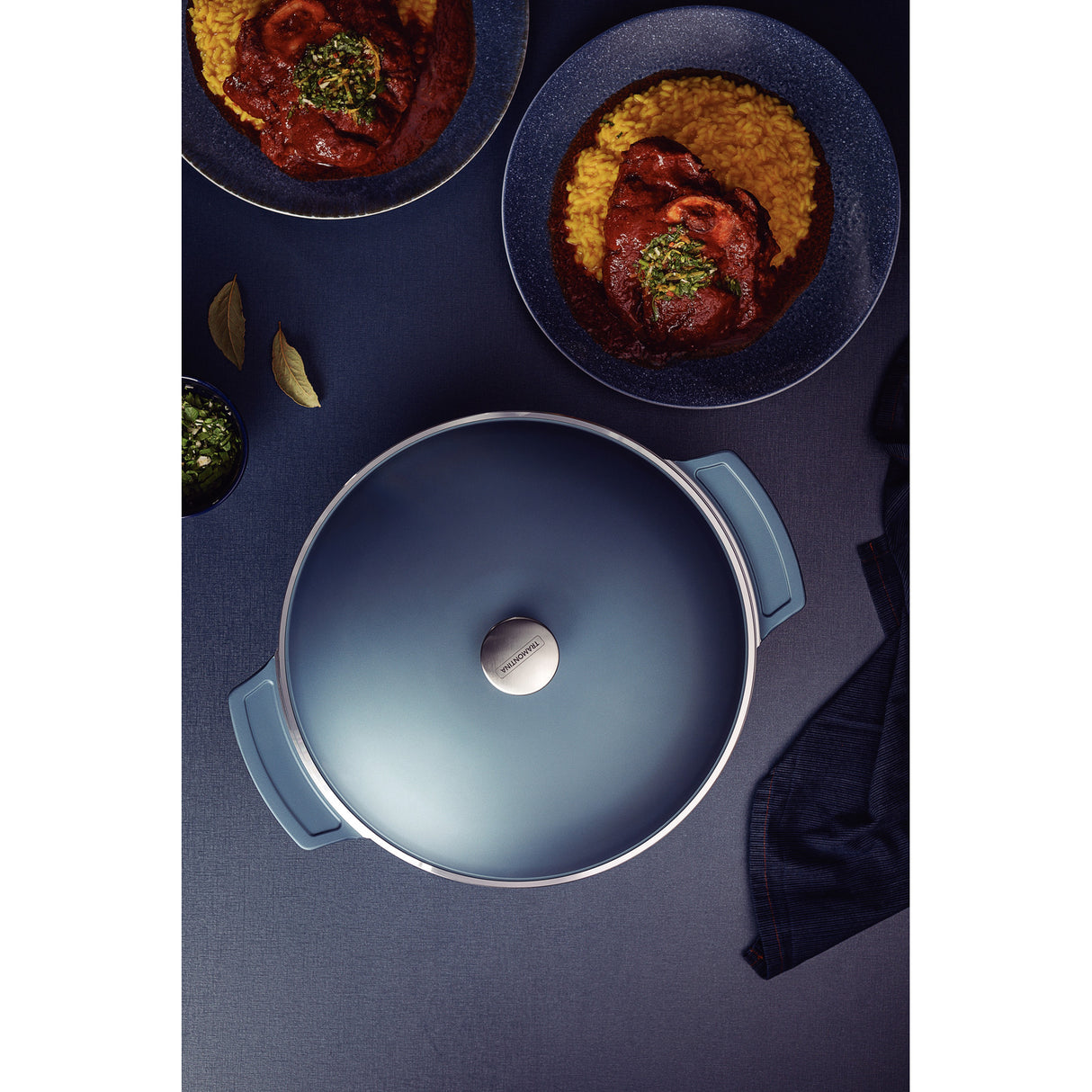 LYON Sautējamais katls 30 cm / 6.8 L – Zils