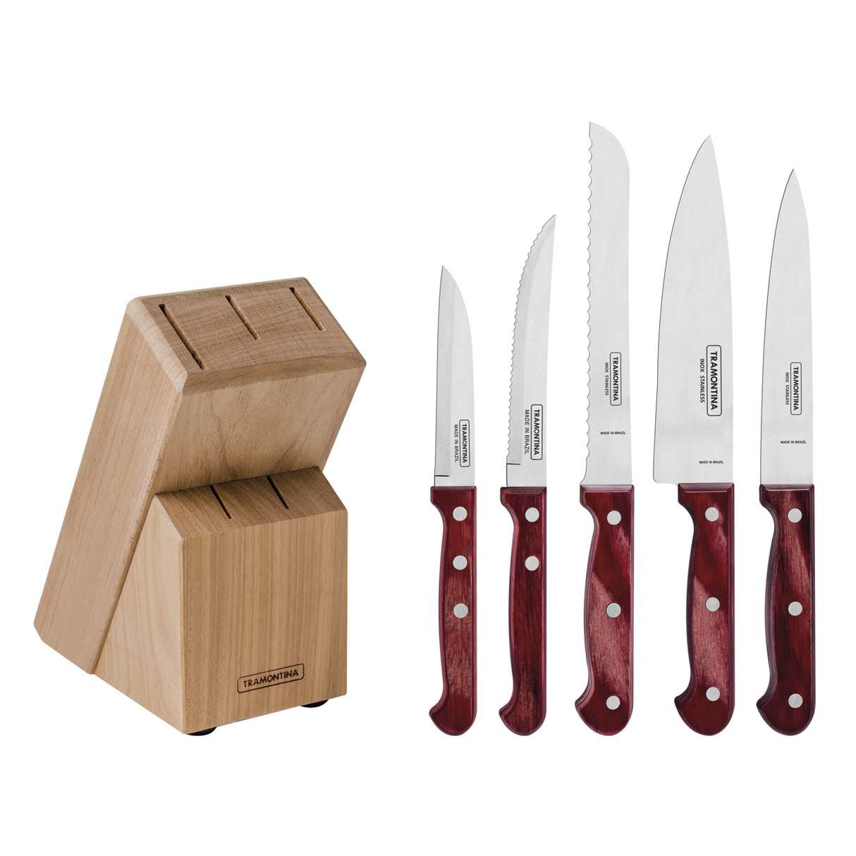 POLYWOOD 6-nažu komplekts