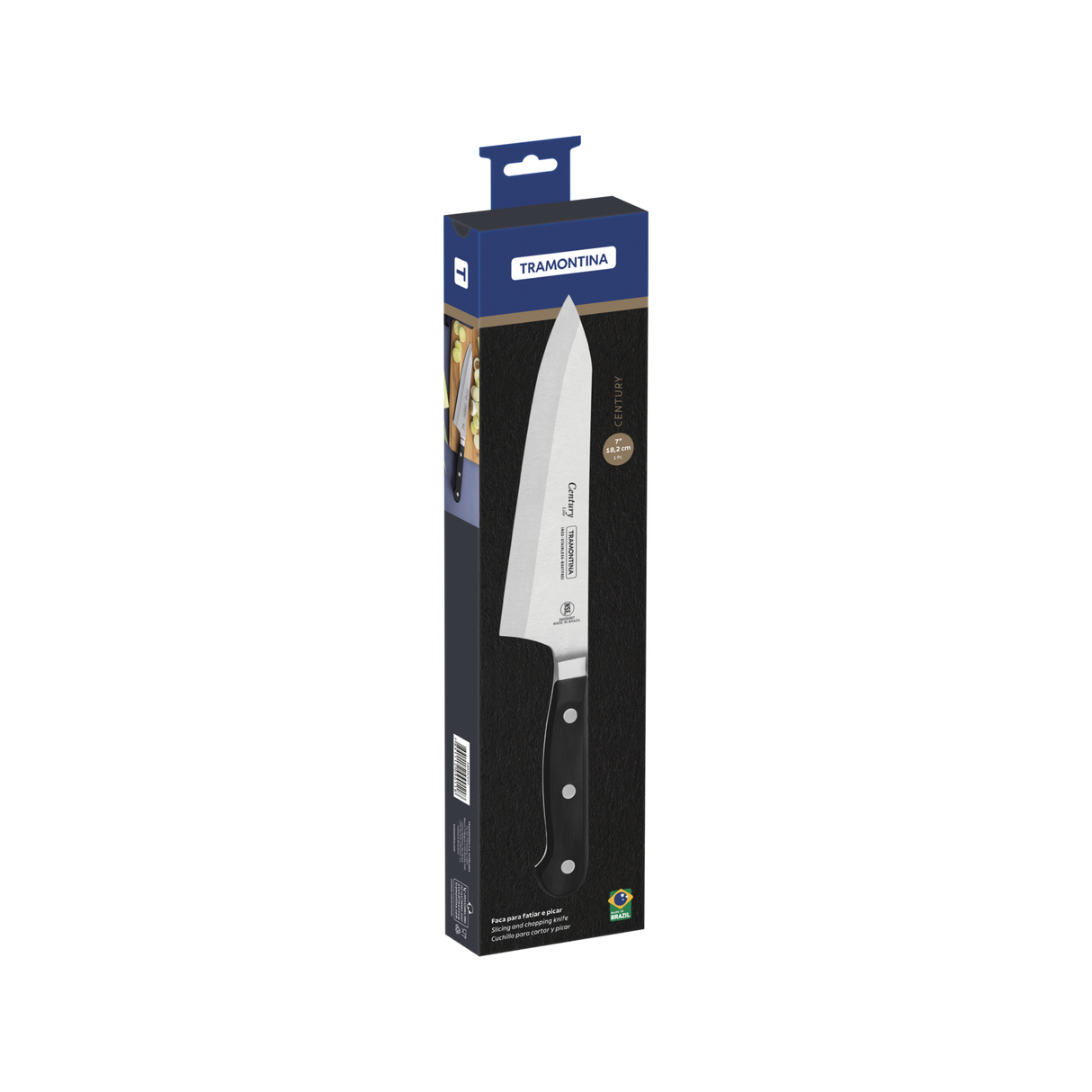 CENTURY 7" griešanas un smalcināšanas nazis