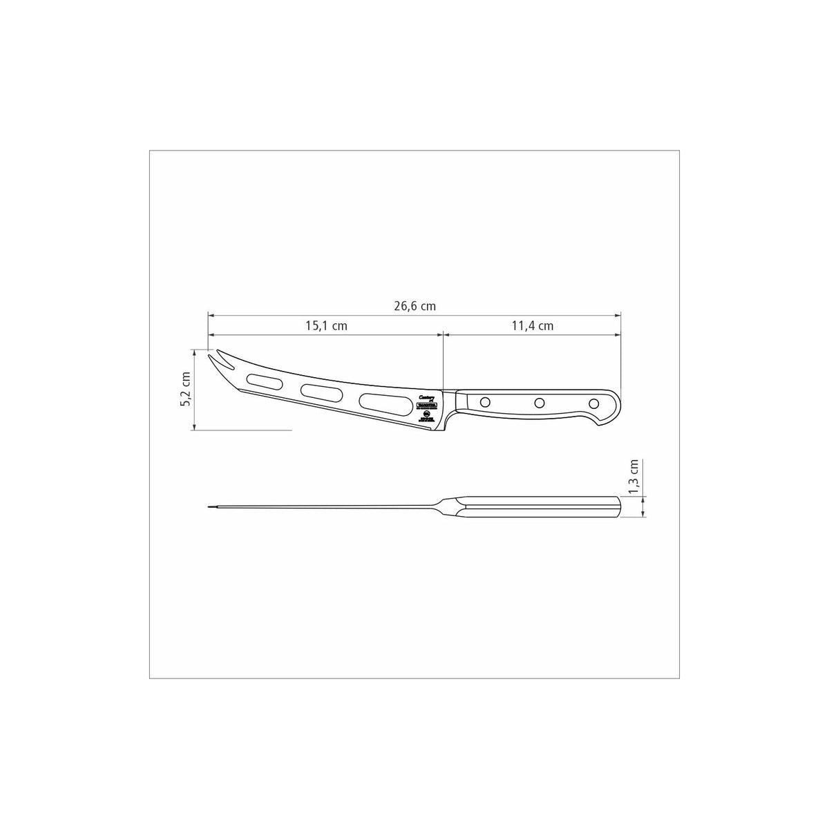 CENTURY 6'' cheese knife