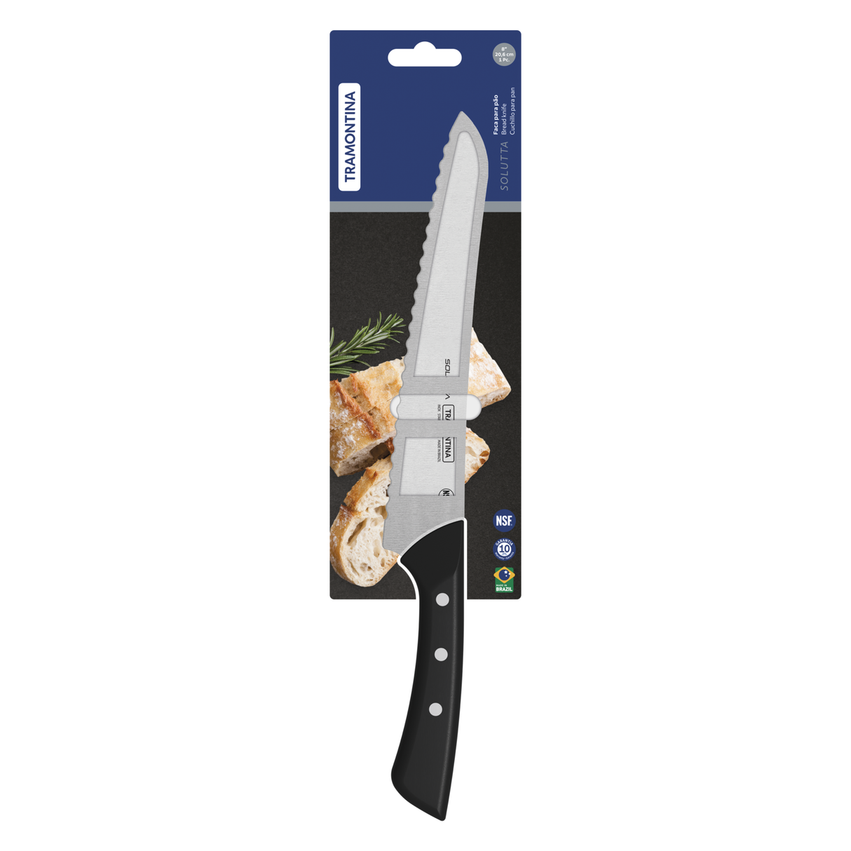 SOLUTTA 8'' bread knife