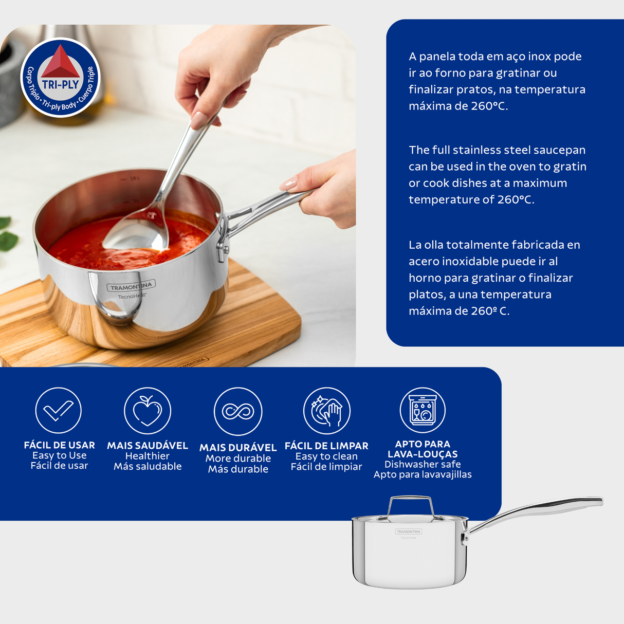 16 CM KASTMEPANN GRANO, 1,7 l