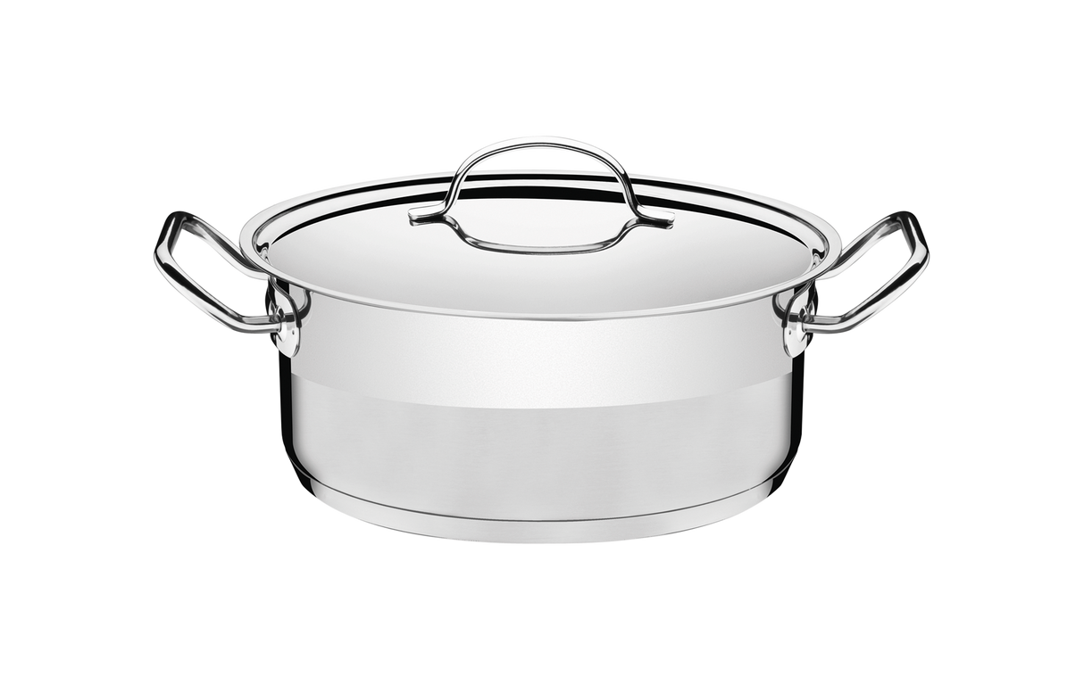 Professionaalne, 20 cm 2,9 l roostevabast terasest kastrul