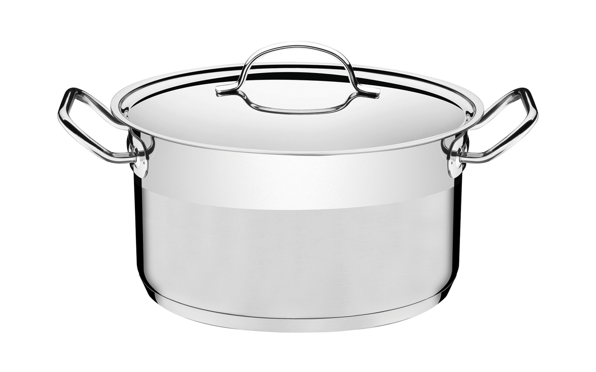 Profesionalus, 24 cm 6,1 l nerūdijančio plieno gilus puodas