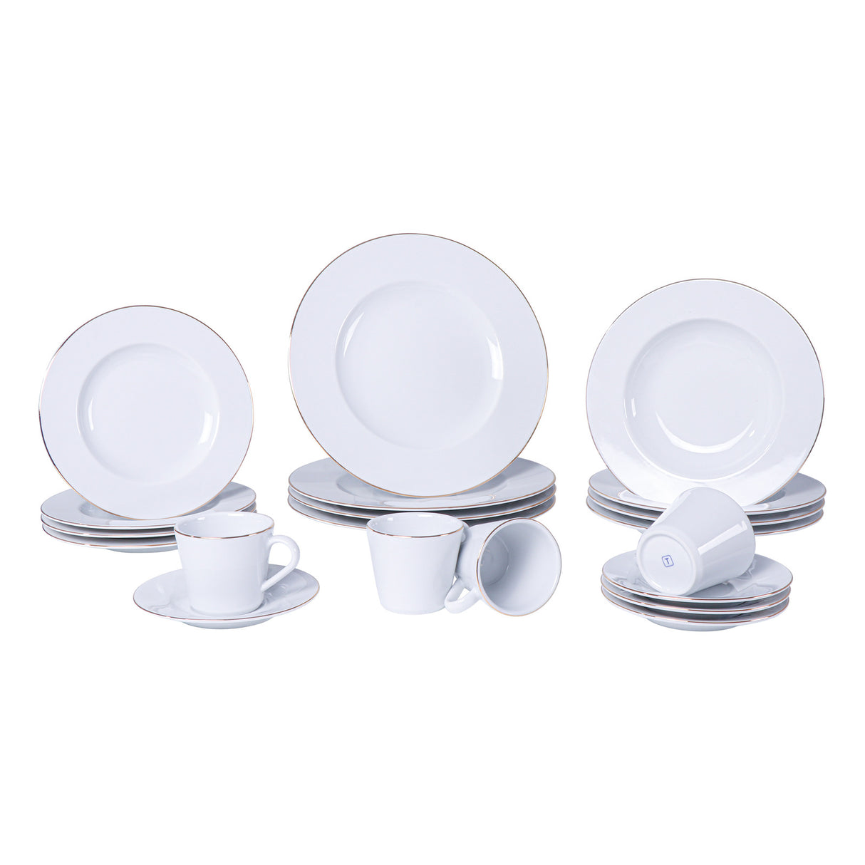 ELISA 20 pcs dinnerware porcelain set