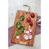 FSC CUTTING BOARD 34X23X1,8 TEAK WOOD