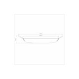 40CM ROUND GRIDDLE PAN CHURRASCO, BLACK