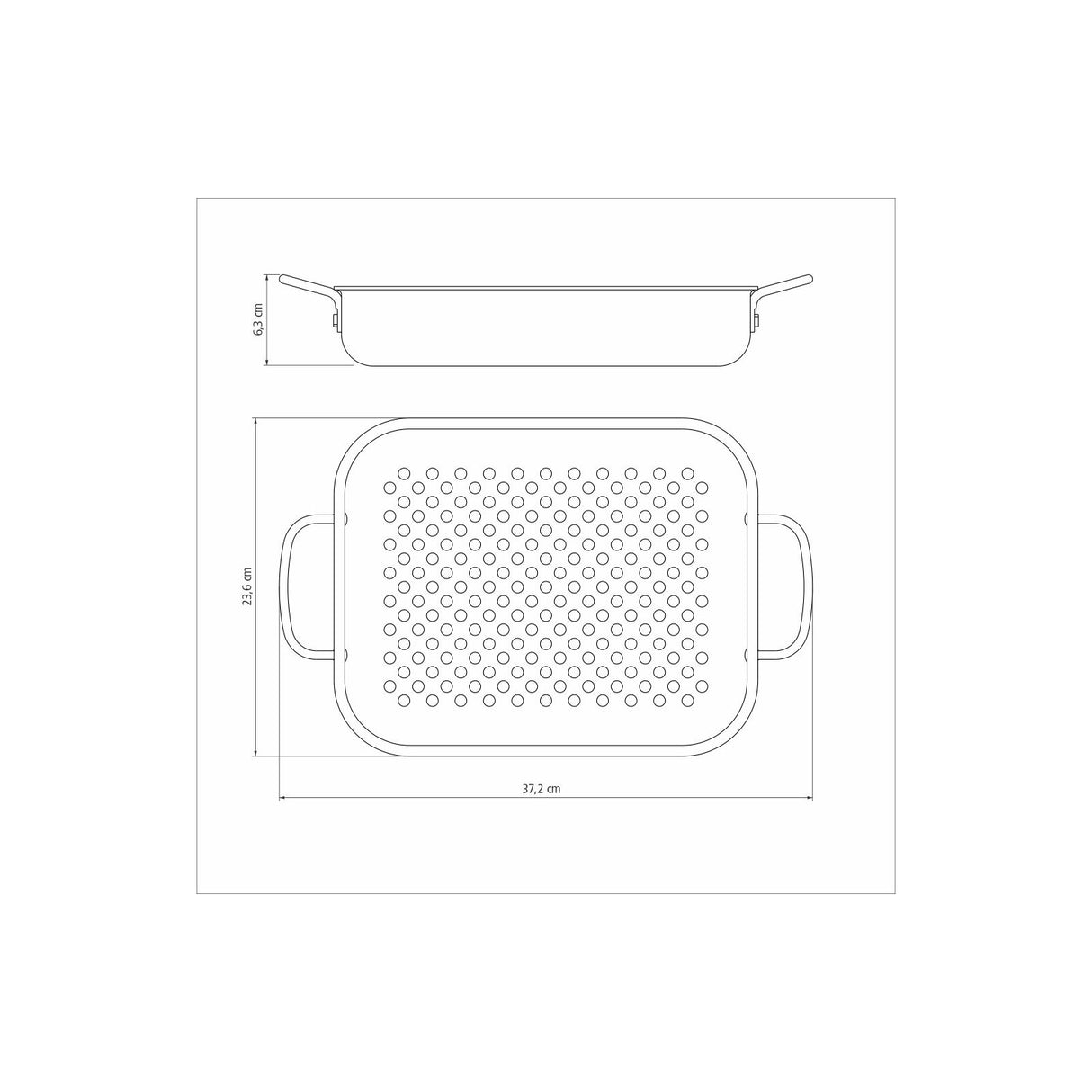 CHURRASCO 28cm grill