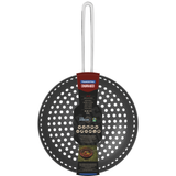 CHURRASCO 26cm perforated wok pan