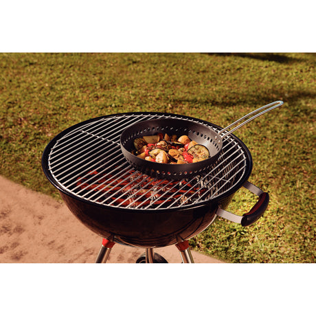 CHURRASCO 26cm perforated wok pan