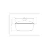 LYON Sautējamais katls 24 cm / 3.7 L – Zelta