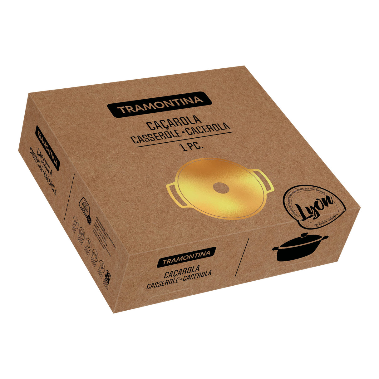 LYON Sautējamais katls 24 cm / 3.7 L – Zelta