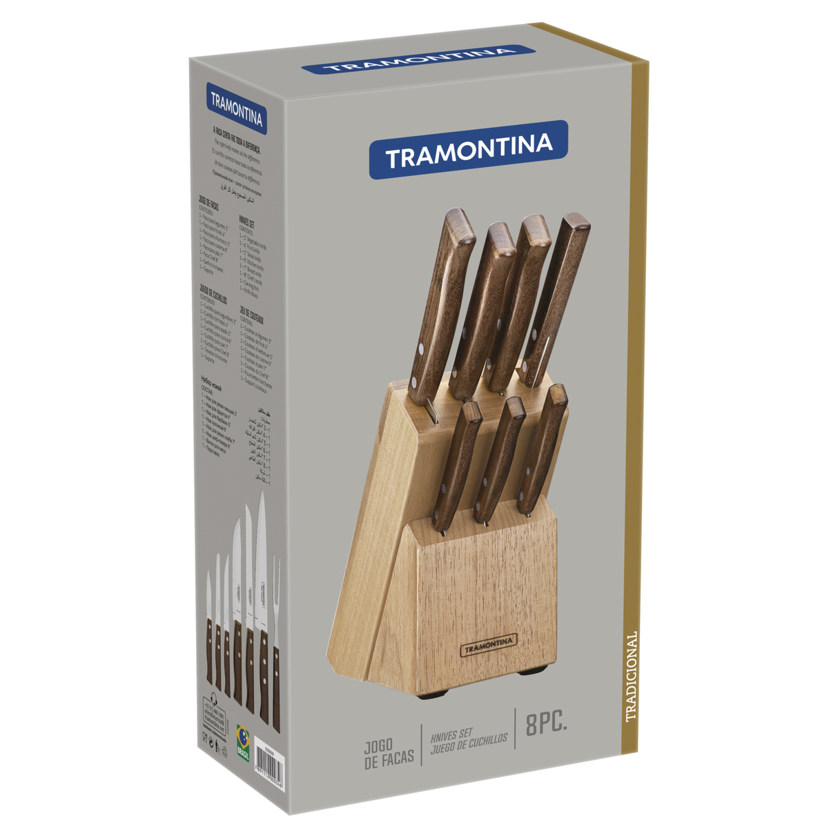 Tramontina Tradicional 8-osaline nugade komplekt