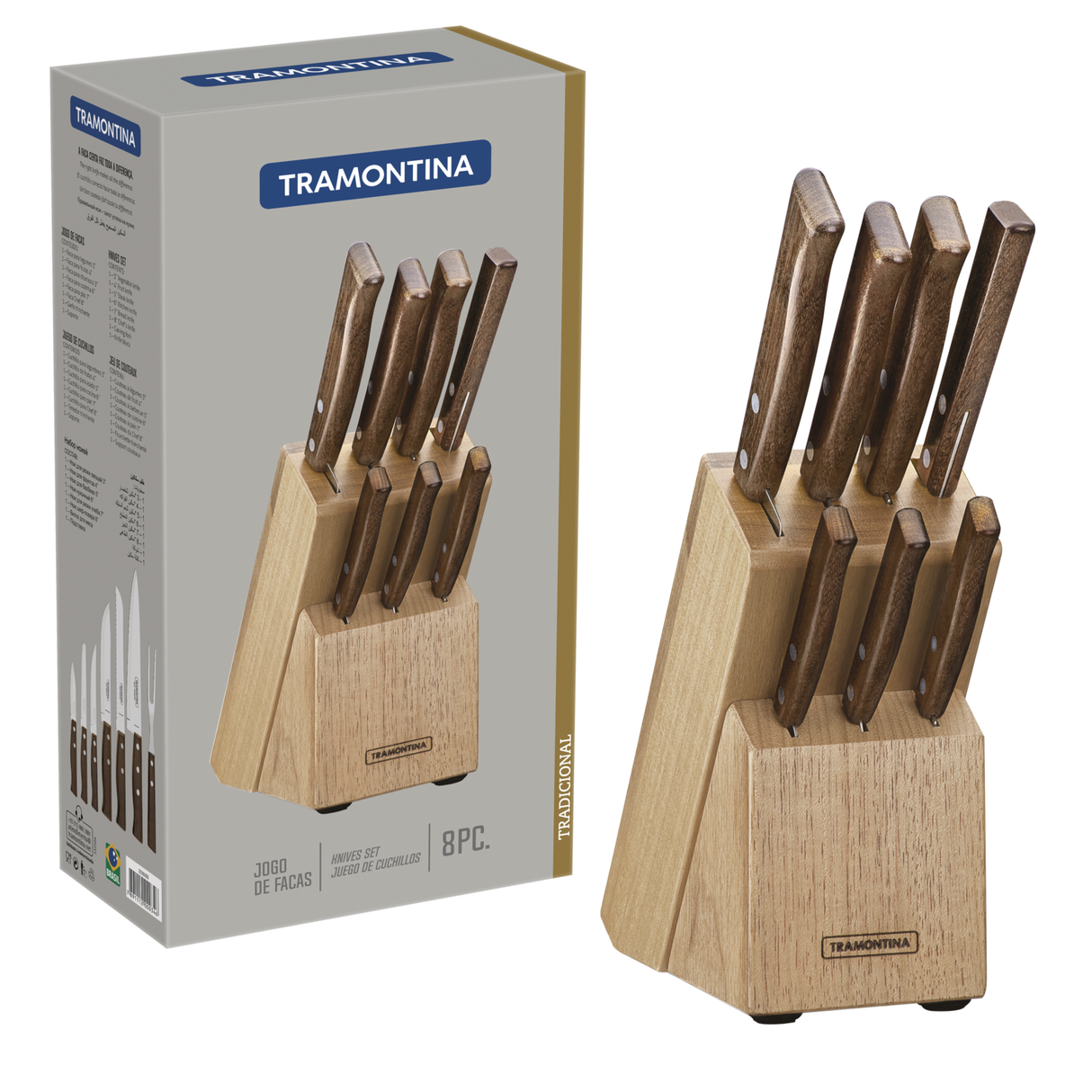 Tramontina Tradicional 8-osaline nugade komplekt