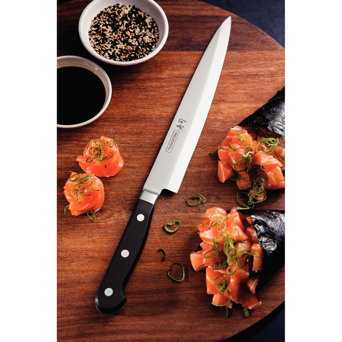 SUSHI YANAGIBA 9'' KNIFE black