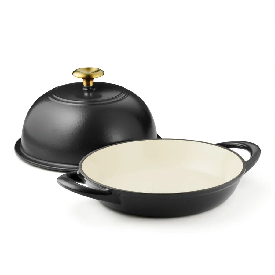 Juoda emaliuota ketaus duonos kepimo krosnelė, 24 cm – 1,6 l