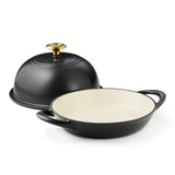 Juoda emaliuota ketaus duonos kepimo krosnelė, 24 cm – 1,6 l