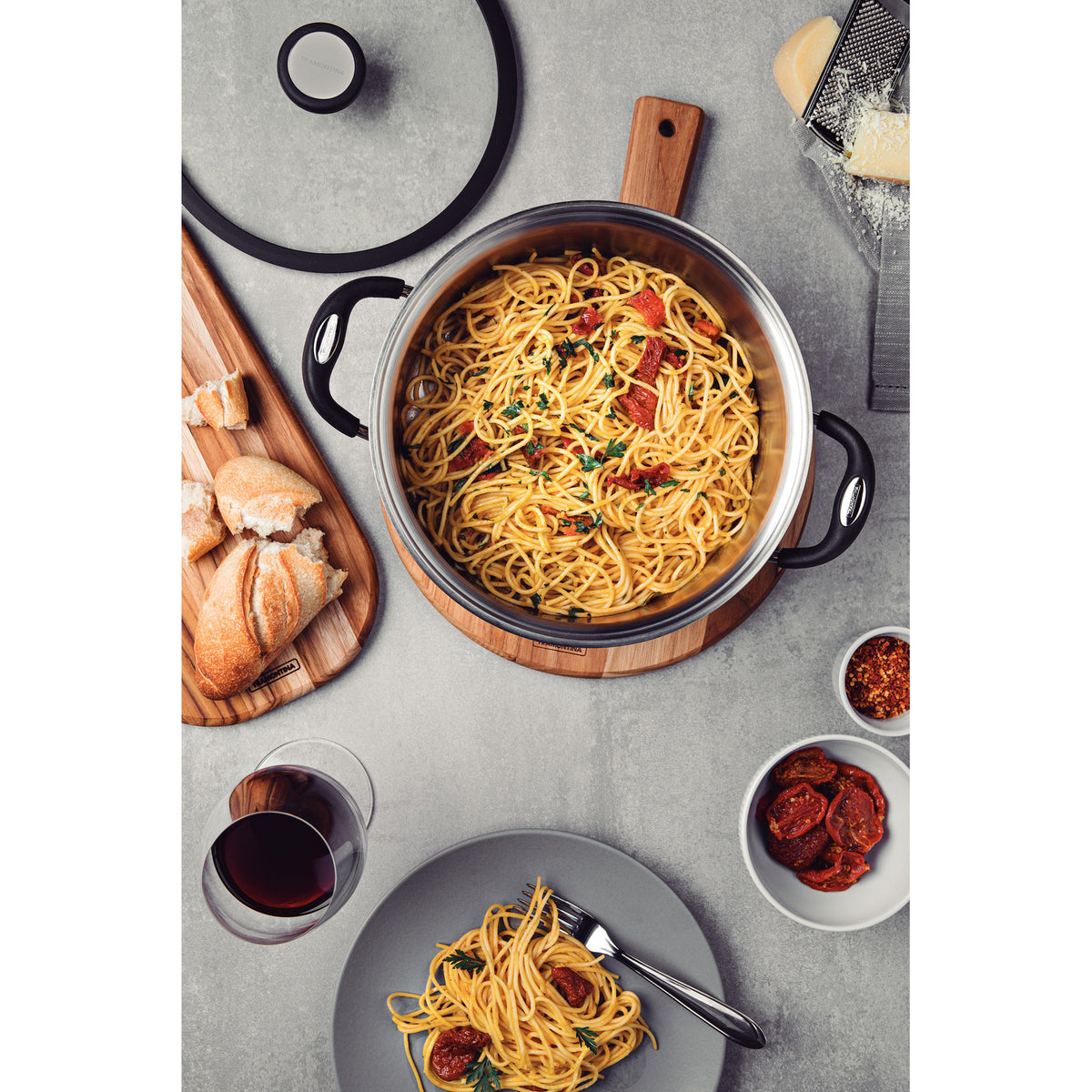 SOLAR SILICONE 20cm deep casserole, 3.6l