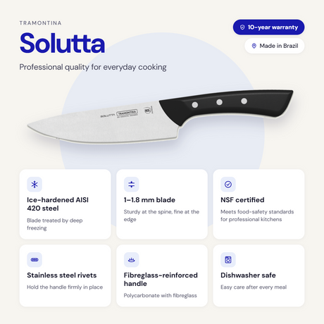 SOLUTTA 8'' chef's knife