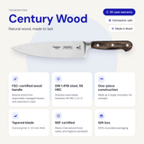 CENTURY WOOD 6'' utility knife
